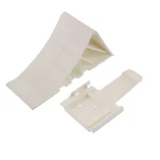  K0377K — KLIN POD KOŁA L=225MM PLASTIKOWY BIAŁY, OBCIĄŻENIE DO 1,6T + MOCOWANIE