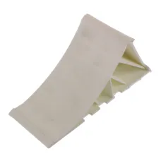  K0378K — KLIN POD KOŁA L=225MM PLASTIKOWY BIAŁY, OBCIĄŻENIE DO 1,6T