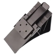  K0573K — KLIN POD KOŁA L=225MM PLASTIKOWY CZARNY, OBCIĄŻENIE DO 1,6T + MOCOWANIE