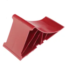  K0574K — KLIN POD KOŁA L=225MM PLASTIKOWY CZERWONY, OBCIĄŻENIE DO 1,6T