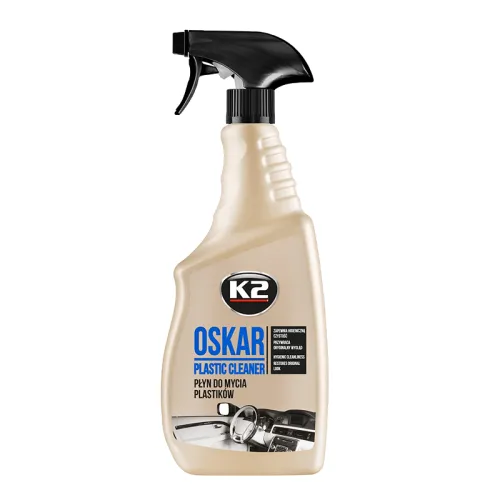 PŁYN DO CZYSZCZENIA PLASTIKÓW WEWN., GUMY, LINOLEUM - K2 OSKAR 750ML