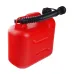 KANISTER PLASTIKOWY  5L - CZERWONY