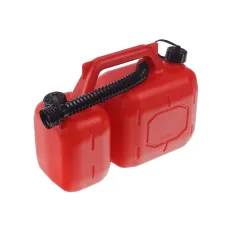 Hico KAN013CZER — KANISTER PLASTIKOWY DWUKOMOROWY  5L+ 2L - CZERWONY