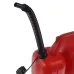 KANISTER PLASTIKOWY DWUKOMOROWY  5L+ 2L - CZERWONY