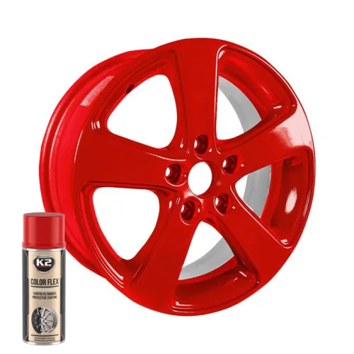 GUMA W SPRAYU 400ML - CZERWONY - K2 COLOR FLEX