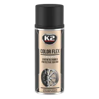 GUMA W SPRAYU 400ML - CZARNY MAT - K2 COLOR FLEX