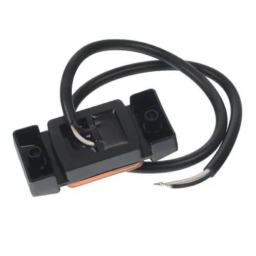 LAMPA OBRYSOWA POMARAŃCZOWA DIODOWA 12/24V