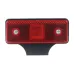 LAMPA OBRYSOWA CZERWONA DIODOWA Z UCHWYTEM, 12/24V
