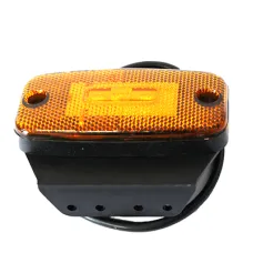 HORPOL LD180 — LAMPA OBRYSOWA POMARAŃCZOWA DIODOWA Z UCHWYTEM, Z ODBLASKIEM, 12/24V
