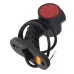 LAMPA OBRYSOWA BIAŁO-CZERW.-POM. DIODOWA NA WYSIĘG. UKOŚNYM, KRÓTKA, PRAWA,12/24V