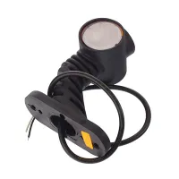 LAMPA OBRYSOWA BIAŁO-CZERW.-POM. DIODOWA NA WYSIĘG. UKOŚNYM, KRÓTKA, LEWA, 12/24V