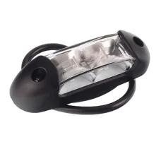 HORPOL LD2166 — LAMPA OBRYSOWA BIAŁO-CZERW.-POM. DIODOWA 12/24V