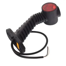 HORPOL LD2174 — LAMPA OBRYSOWA BIAŁO-CZERW.-POM. DIODOWA NA WYSIĘG. UKOŚNYM, DŁUGA, PRAWA, 12/24...