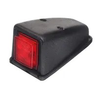 LAMPA OBRYSOWA CZERWONA DIODOWA NAROŻNA 12/24V