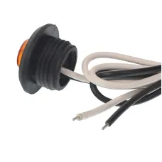 HORPOL LD2629 — LAMPA OBRYSOWA POMARAŃCZOWA DIODOWA 1-LED, 12/24V