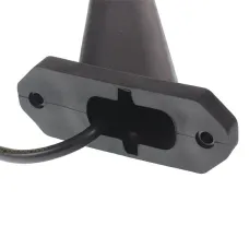HORPOL LD357L — LAMPA OBRYSOWA BIAŁO-CZERWONA DIODOWA NA WYSIĘGNIKU UKOŚNYM,LEWA DŁUGA,12/24V