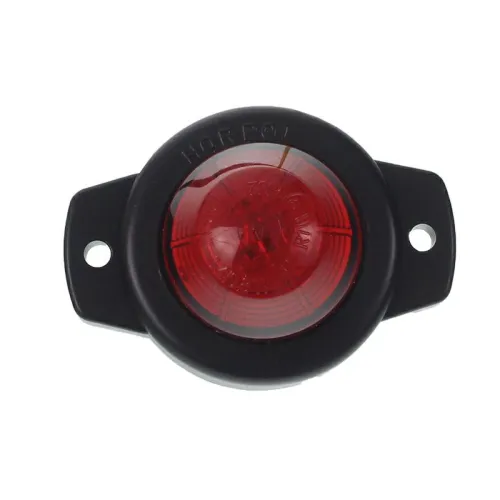 LAMPA OBRYSOWA CZERWONA DIODOWA POJEDYN. 12/24V