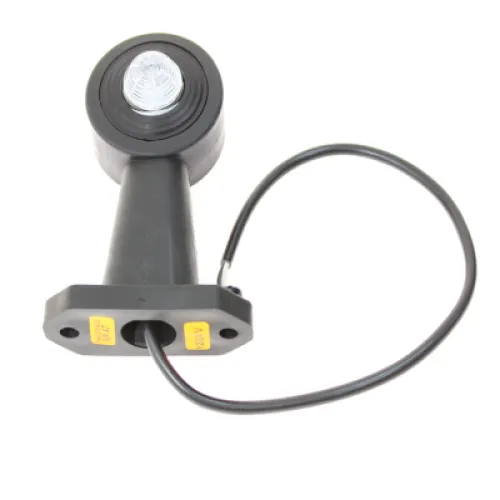 LAMPA OBRYSOWA BIAŁO-CZERWONA DIODOWA NA WYSIĘGNIKU PROSTYM,DŁUGA,12/24V
