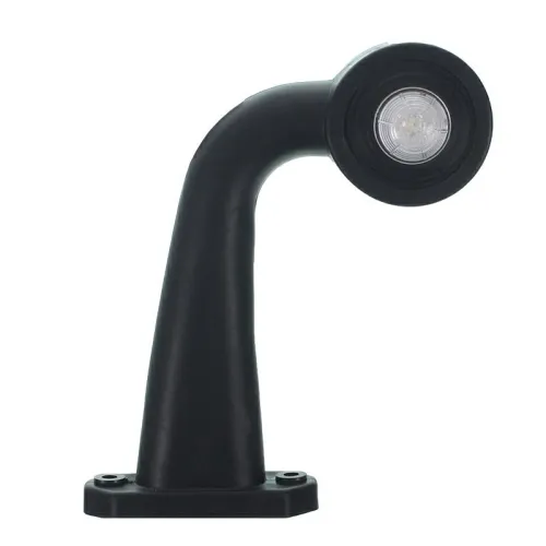 LAMPA OBRYSOWA BIAŁO-CZERWONA DIODOWA NA WYSIĘGNIKU ŁAMANYM,PRAWA DŁUGA,12/24V