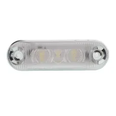 HORPOL LD370 — LAMPA OBRYSOWA BIAŁA DIODOWA OWALNA 12/24V