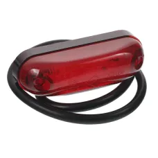 HORPOL LD410 — LAMPA OBRYSOWA CZERWONA DIODOWA OWALNA,12/24V