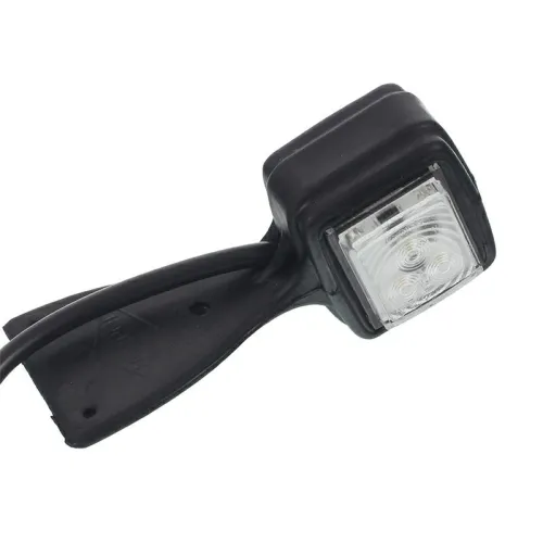 LAMPA OBRYSOWA BIAŁO-CZERWONA DIODOWA WISZĄCA , PRAWA, 12/24V