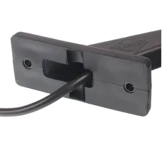 HORPOL LD433P — LAMPA OBRYSOWA BIAŁO-CZERWONA DIODOWA NA WYSIĘGNIKU UKOŚNYM, PRAWA, 12/24V