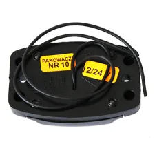 HORPOL LD439 — LAMPA OBRYSOWA POMARAŃCZOWA DIODOWA NA PODSTAWIE GUMOWEJ, 12/24V