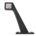 LAMPA OBRYSOWA BIAŁO-CZERWONA DIODOWA NA WYSIĘGNIKU UKOŚNYM, LEWA, 12/24V