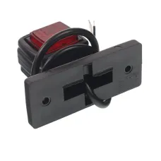 HORPOL LD450P — LAMPA OBRYSOWA BIAŁO-CZERWONA DIODOWA NA WYSIĘGNIKU PROSTYM,PRAWA KRÓT. 12/24V