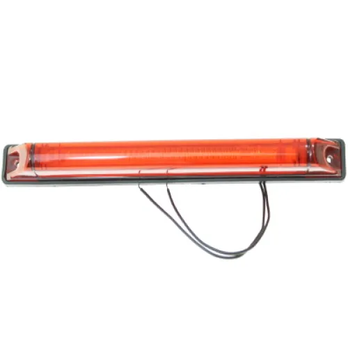 LAMPA OBRYSOWA CZERWONA DIODOWA DŁUGA, 12/24V