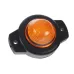 LAMPA OBRYSOWA POMARAŃCZOWA DIODOWA POJEDYNCZA 12/24V