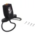 LAMPA OBRYSOWA BIAŁO-CZERW.-POM. DIODOWA NA WYSIĘG. 12/24V