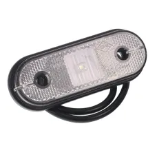 HORPOL LD632 — LAMPA OBRYSOWA BIAŁA DIODOWA Z ODBL. 12/24V