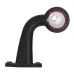 LAMPA OBRYSOWA BIAŁO-CZERWONA DIODOWA NA WYSIĘGNIKU ŁAMANYM,PRAWA KRÓT. 12/24V