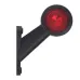 LAMPA OBRYSOWA BIAŁO-CZERWONA DIODOWA NA WYSIĘGNIKU UKOŚNYM,PRAWA KRÓT. 12/24V