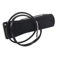 LAMPA OBRYSOWA BIAŁO-CZERWONA DIODOWA Z WIESZAKIEM, LEWA, 12/24V