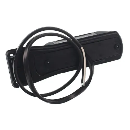 LAMPA OBRYSOWA BIAŁO-CZERWONA DIODOWA Z WIESZAKIEM, LEWA, 12/24V
