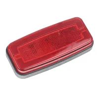 LAMPA POZYCYJNA, DIODOWA CZERWONA WERSJA NEON, Z ODBLASKIEM, 12/24V