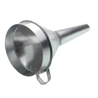 LEJEK DO PALIWA METALOWY PROSTY MAŁY - FI 170MM, H=265MM