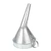 LEJEK DO PALIWA METALOWY KRZYWY MAŁY - FI 170MM, H1/H2=160/140MM
