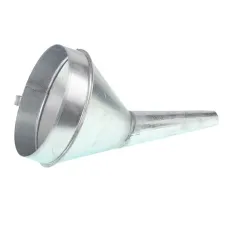POLSKA PRODUKCJA LEJ004 — LEJEK DO PALIWA METALOWY KRZYWY MAŁY - FI 170MM, H1/H2=160/140MM