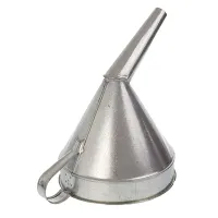 LEJEK DO PALIWA METALOWY KRZYWY DUŻY - FI 230MM, H1/H2=190/195MM
