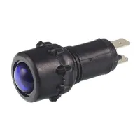 LAMPKA KONTROLNA DESKI ROZDZ. NIEBIESKA LED, 12/24V