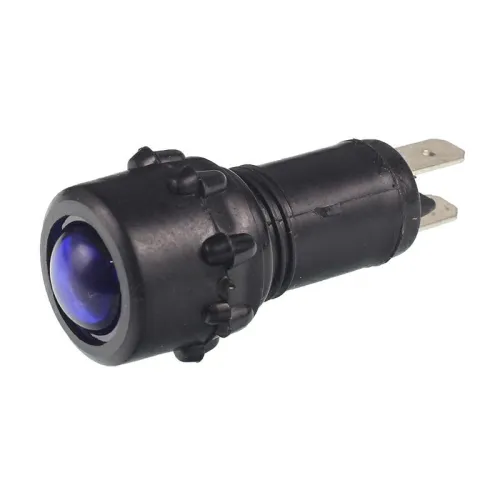 LAMPKA KONTROLNA DESKI ROZDZ. NIEBIESKA LED, 12/24V