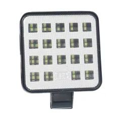 GMP LLP19MINI — LAMPA ROBOCZA HALOGEN LED, 19 LED MINI, KWADRATOWA, 10-36V, 83X83X20 MM, OBUDOWA...