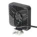 LAMPA ROBOCZA HALOGEN LED, 19 LED MINI, KWADRATOWA, 10-36V, 83X83X20 MM, OBUDOWA ALUM.