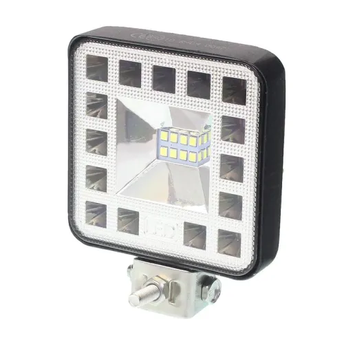 LAMPA ROBOCZA HALOGEN LED, 23 LED MINI, KWADRATOWA, 10-36V, 83X83X20 MM, OBUDOWA ALUM.