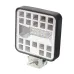 LAMPA ROBOCZA HALOGEN LED, 29 LED MINI, KWADRATOWA, 10-36V, 83X83X20 MM, OBUDOWA ALUM.