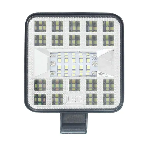 LAMPA ROBOCZA HALOGEN LED, 29 LED MINI, KWADRATOWA, 10-36V, 83X83X20 MM, OBUDOWA ALUM.